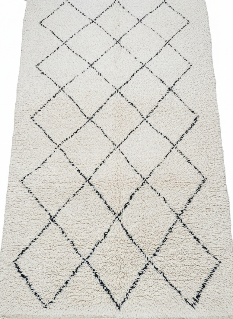 Beni Ourain Berber Stil Handgeknüpft Teppich - 265x166