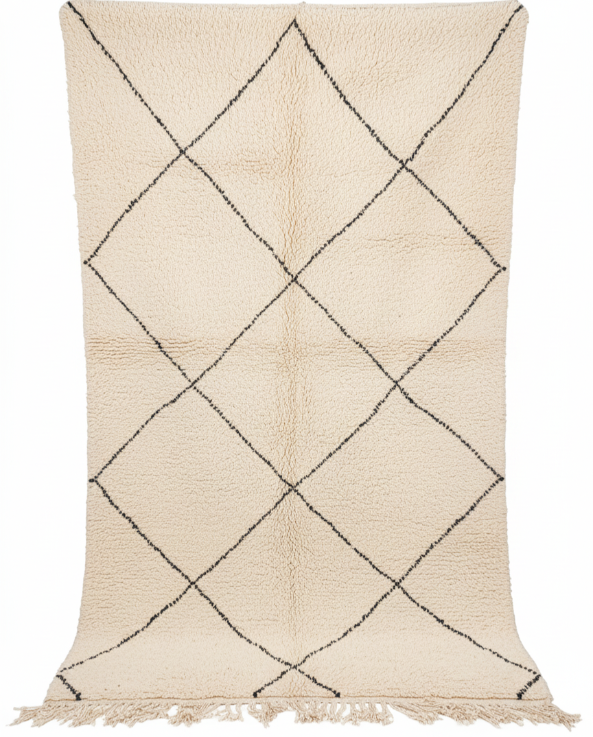 Beni Ourain Berber Stil Handgeknüpft Teppich - 250x160