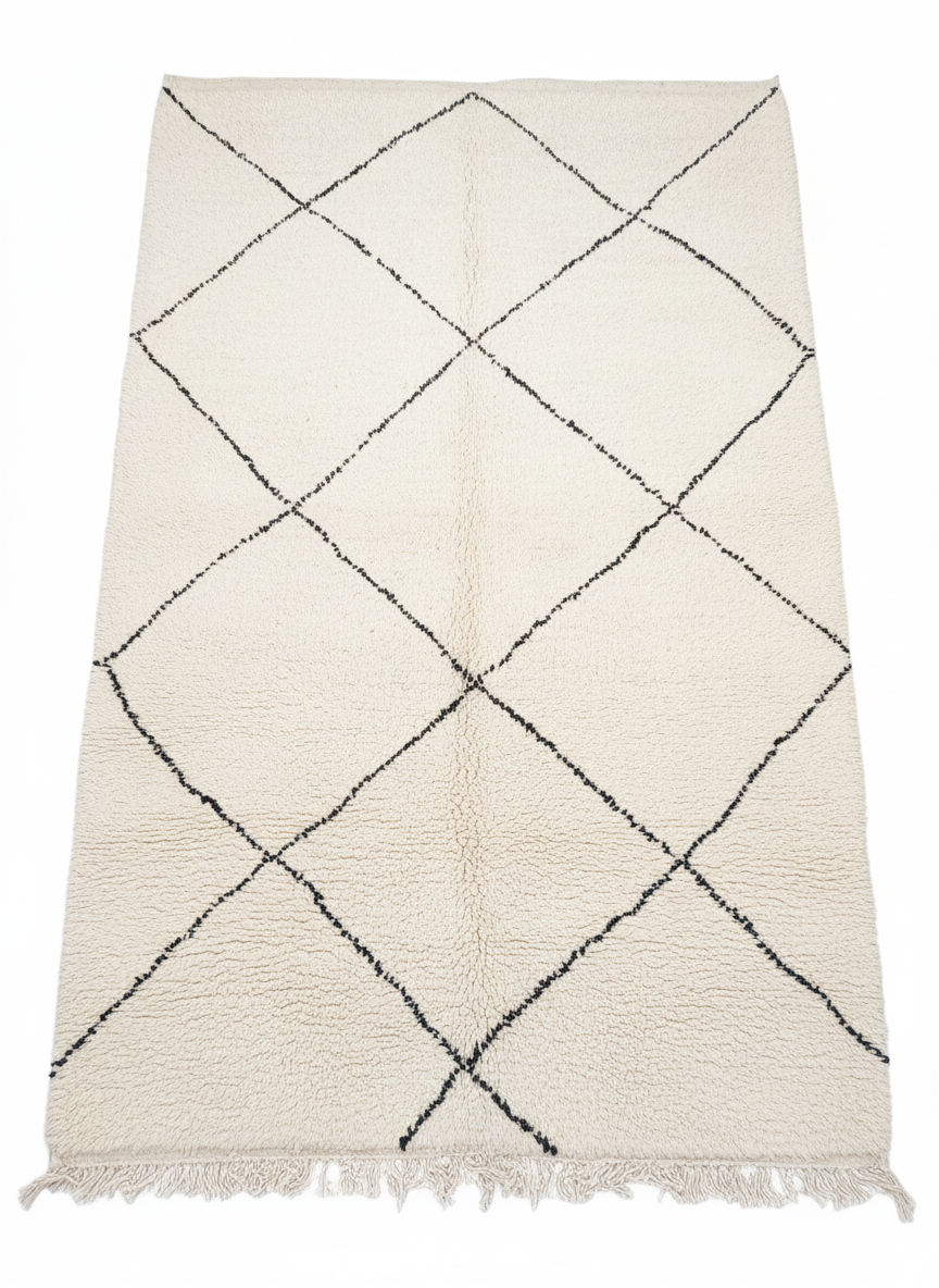 Beni Ourain Berber Stil Handgeknüpft Teppich - 250x160