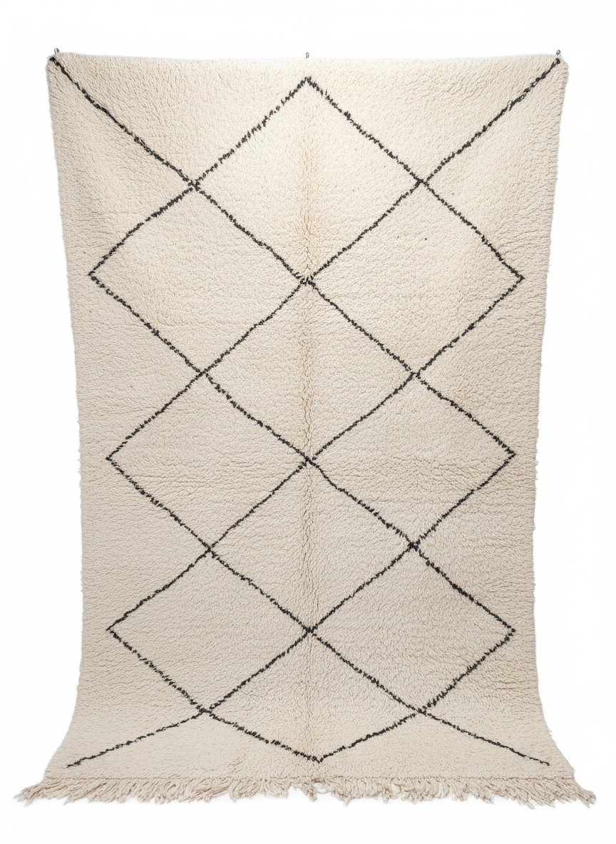 beni ourain 240x160 beige - horizontal