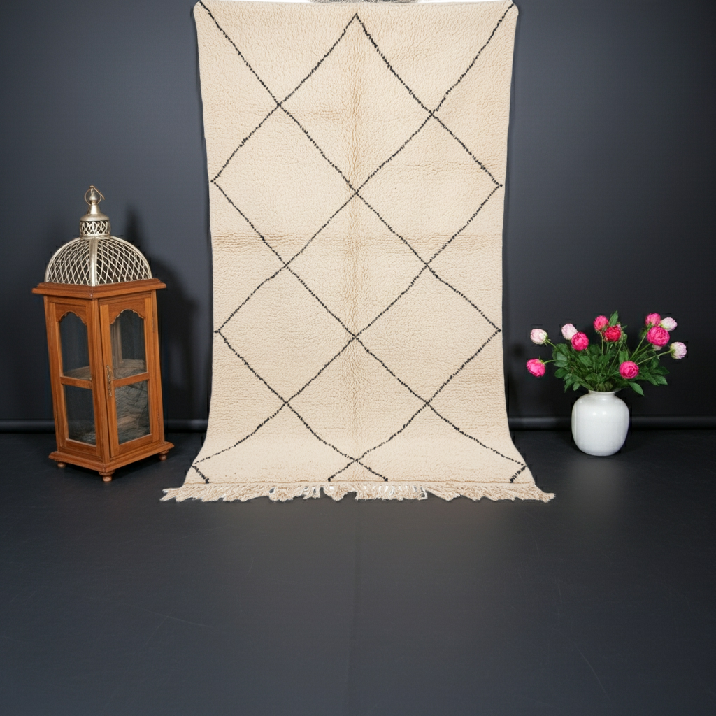 Beni Ourain Berber Stil Handgeknüpft Teppich - 250x160